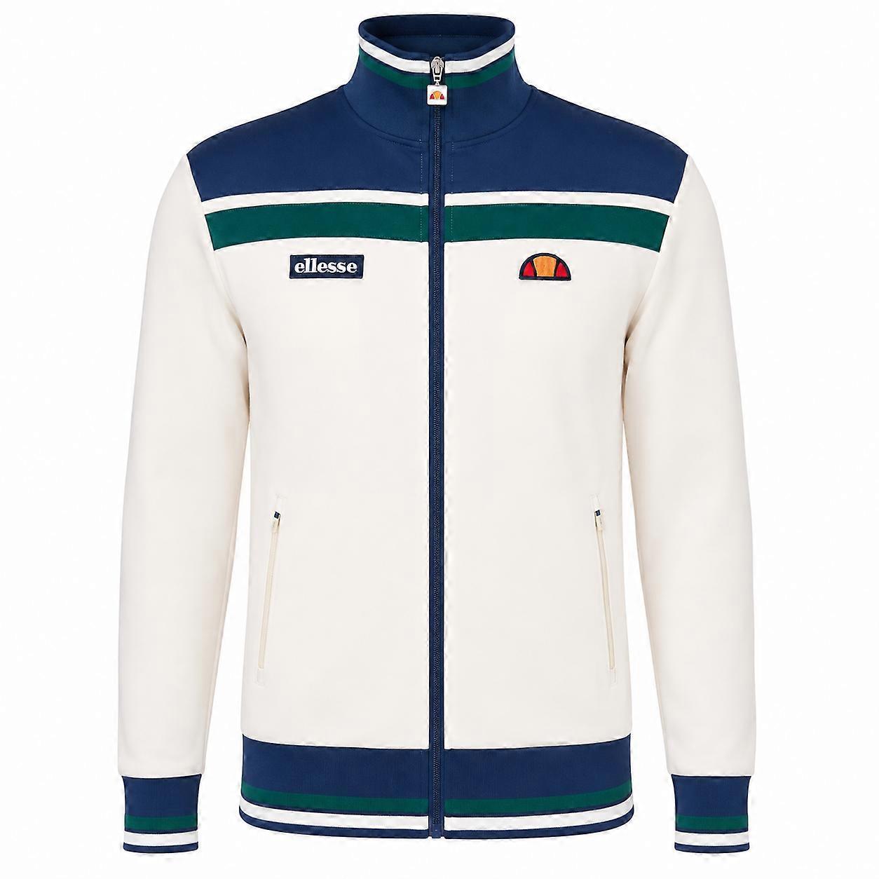 Ellesse Vignola Track Top Jacket Ecru