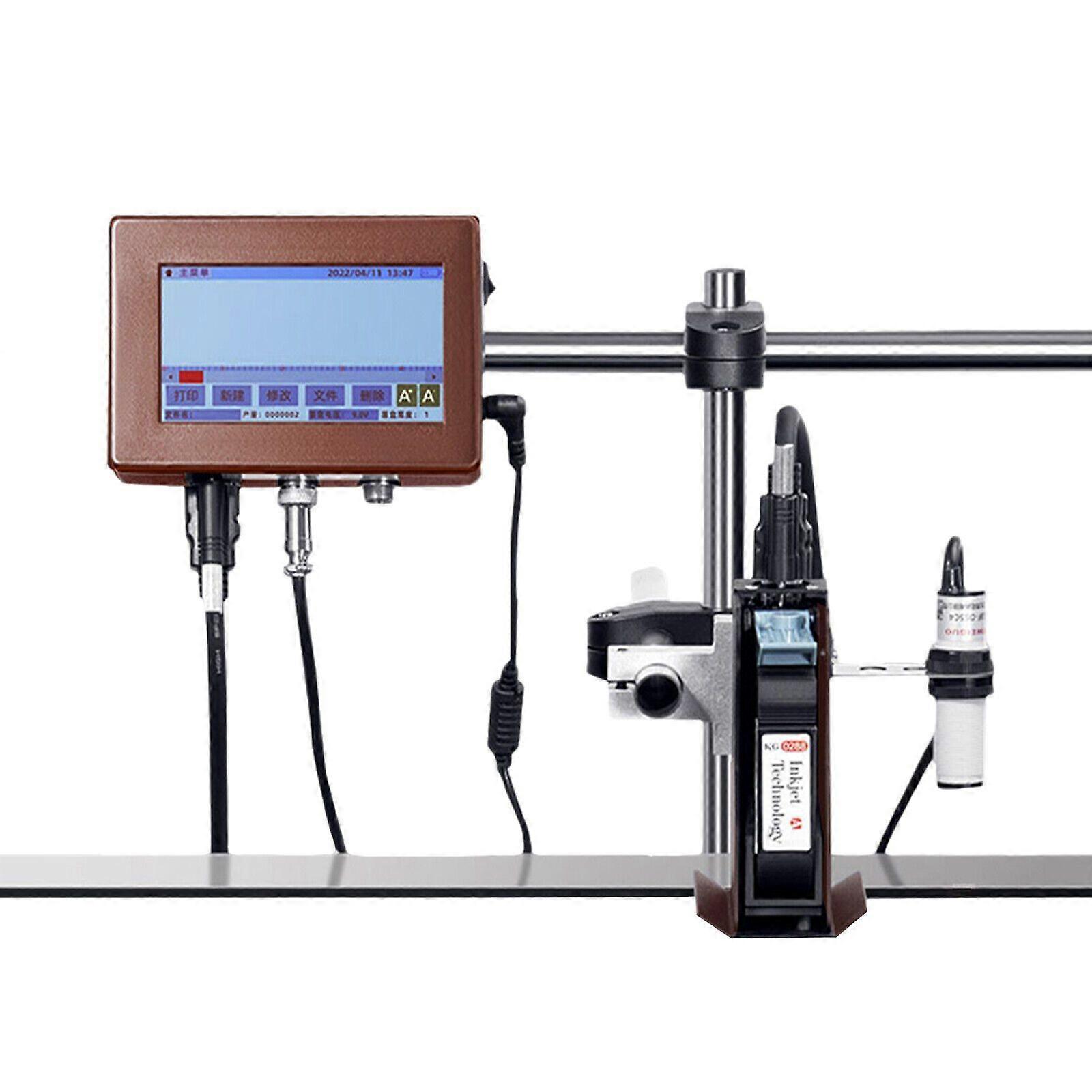 "High-Speed 300 DPI Inkjet Printer - Multi-Language, Barcode & QR Code Printing, Fast Delivery from DE"
