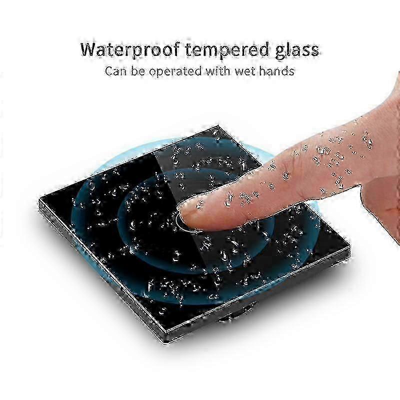 EU-Certified Glass Touch Switch 1G