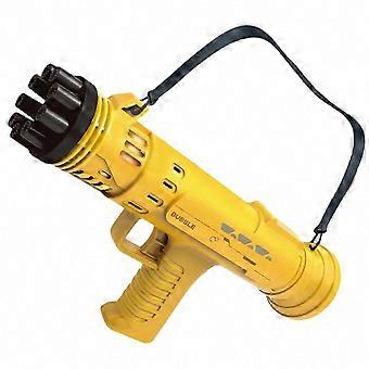 Bubble Gatling Gun,Porous Luminous Rocket Launcher Automatic Bubble Blower Machine Battery Powered for Kids_zyao