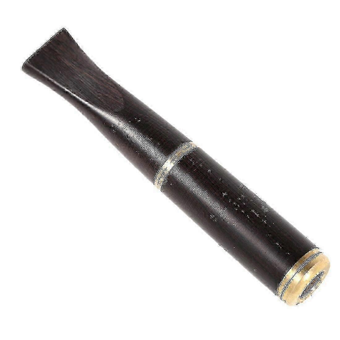 Compact Mahogany Cigarette Holder