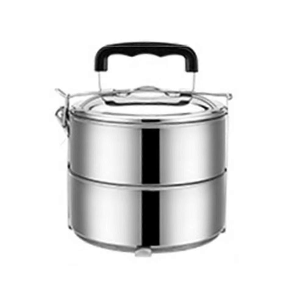 Portable Stackable Stainless Steel Lunch Container