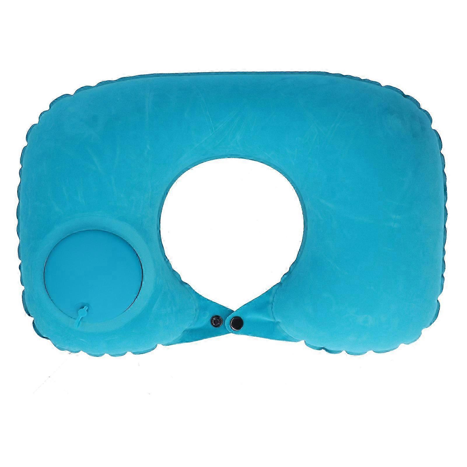 Flocked U Shaped Inflatable Pillow