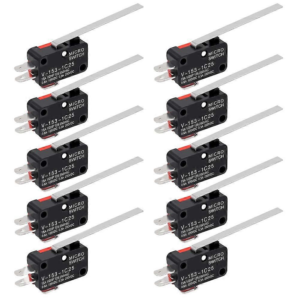 High-Sensitivity Compact Micro Switch With Long Hinge Lever