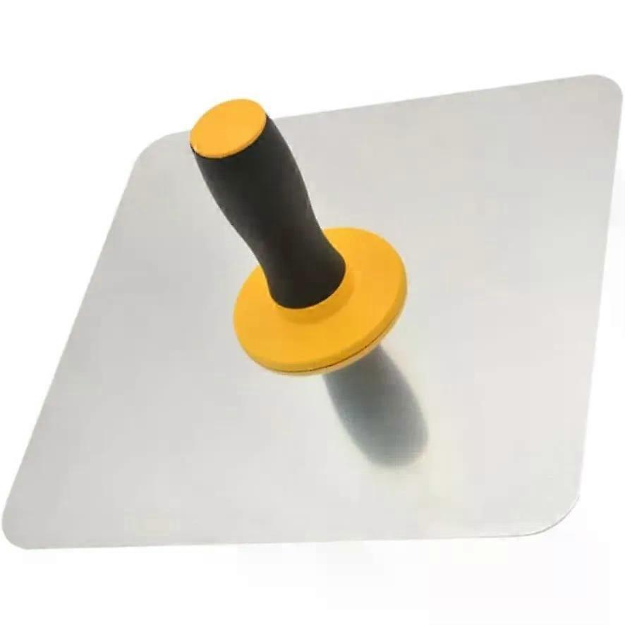 Mud Board with Ergonomic TPE Handle for Plastering