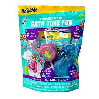 Mr. Bubble Ultimate Pack of Bath Time Fun Bath Set 4 Items