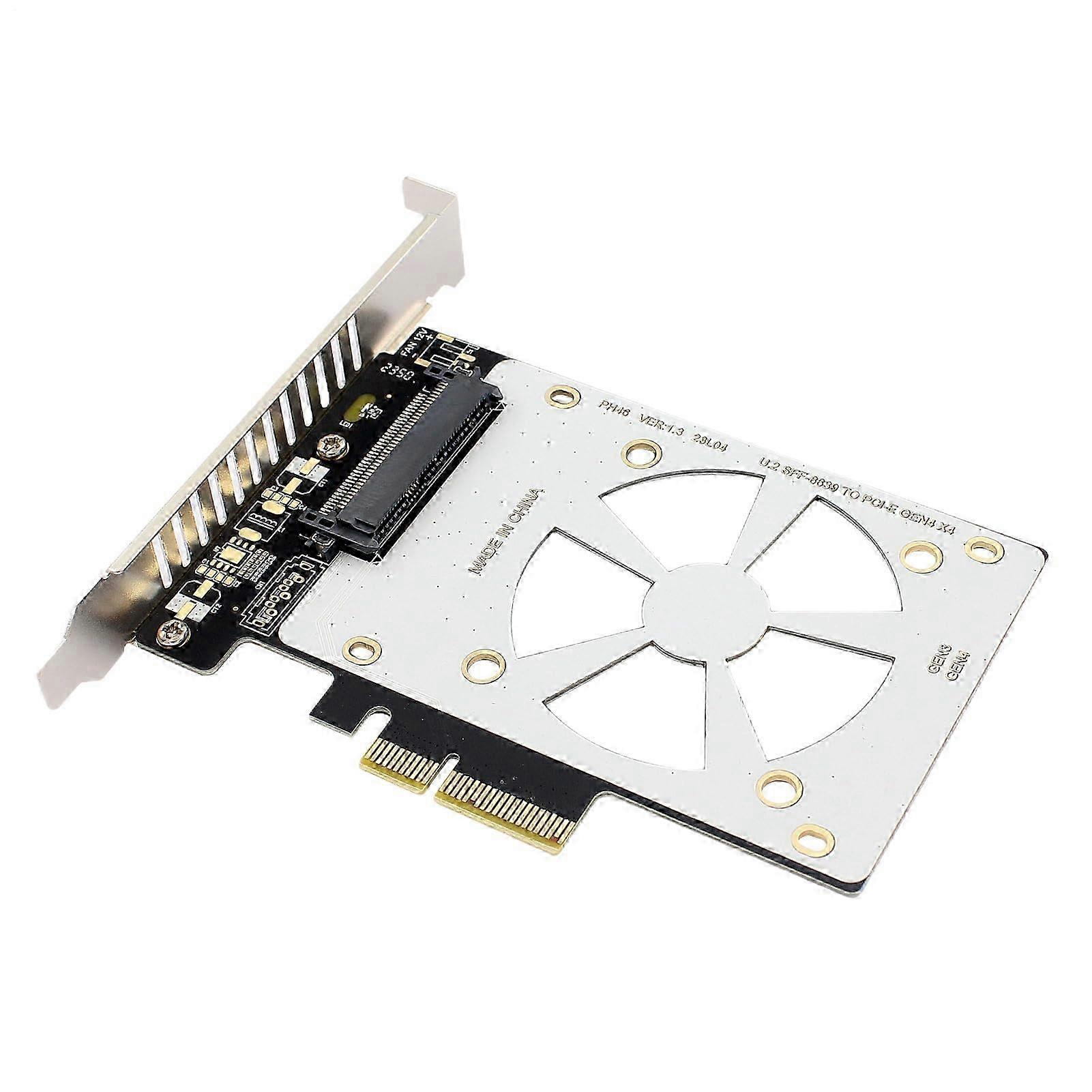 U.2 PCIe 4.0 NVMe Adapter Card