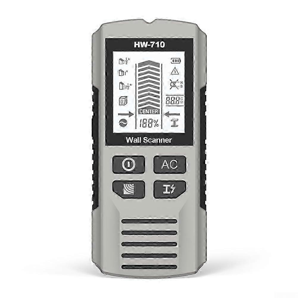 Stud Finder with AC Wire Detection & Voltage Detector, Resolution LCD, Multi-Surface Scanner (Yellow) Electronic Accessory