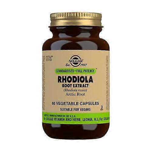 Rhodiola Root (Rhodiola rosea) 60 vegetable capsules