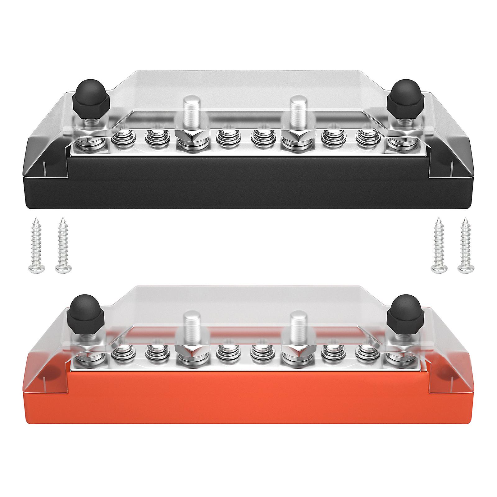 Verdeelblok DS 160A 4 rijen 12 aansluitingen 500VAC