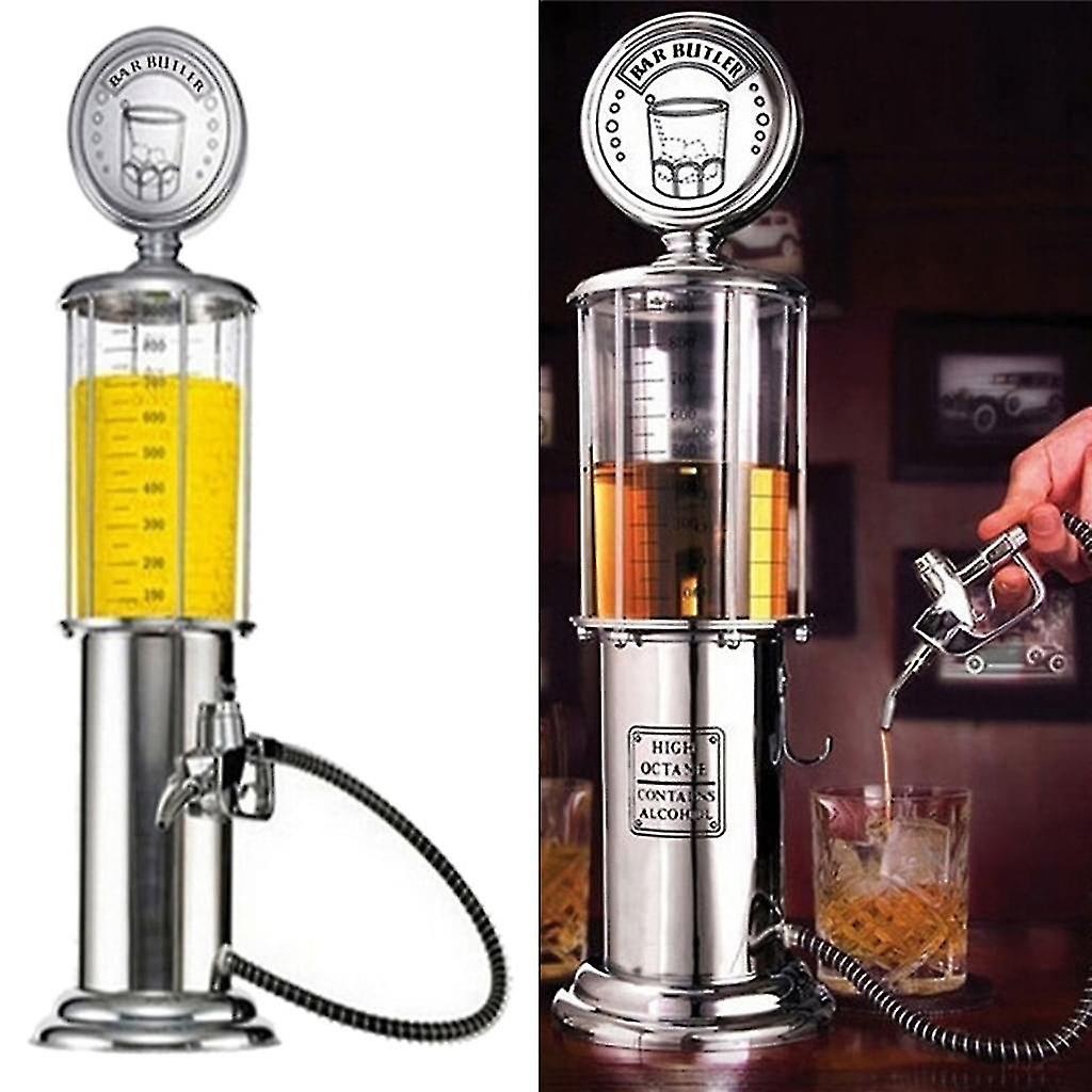 Retro Bar Butler Liquor Drinks Dispenser - Wine Beverage Pump Kitch...