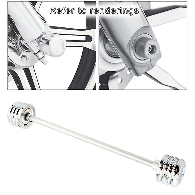 Aluminum Front Axle Cover Caps Set Replacement For Harley  18-21