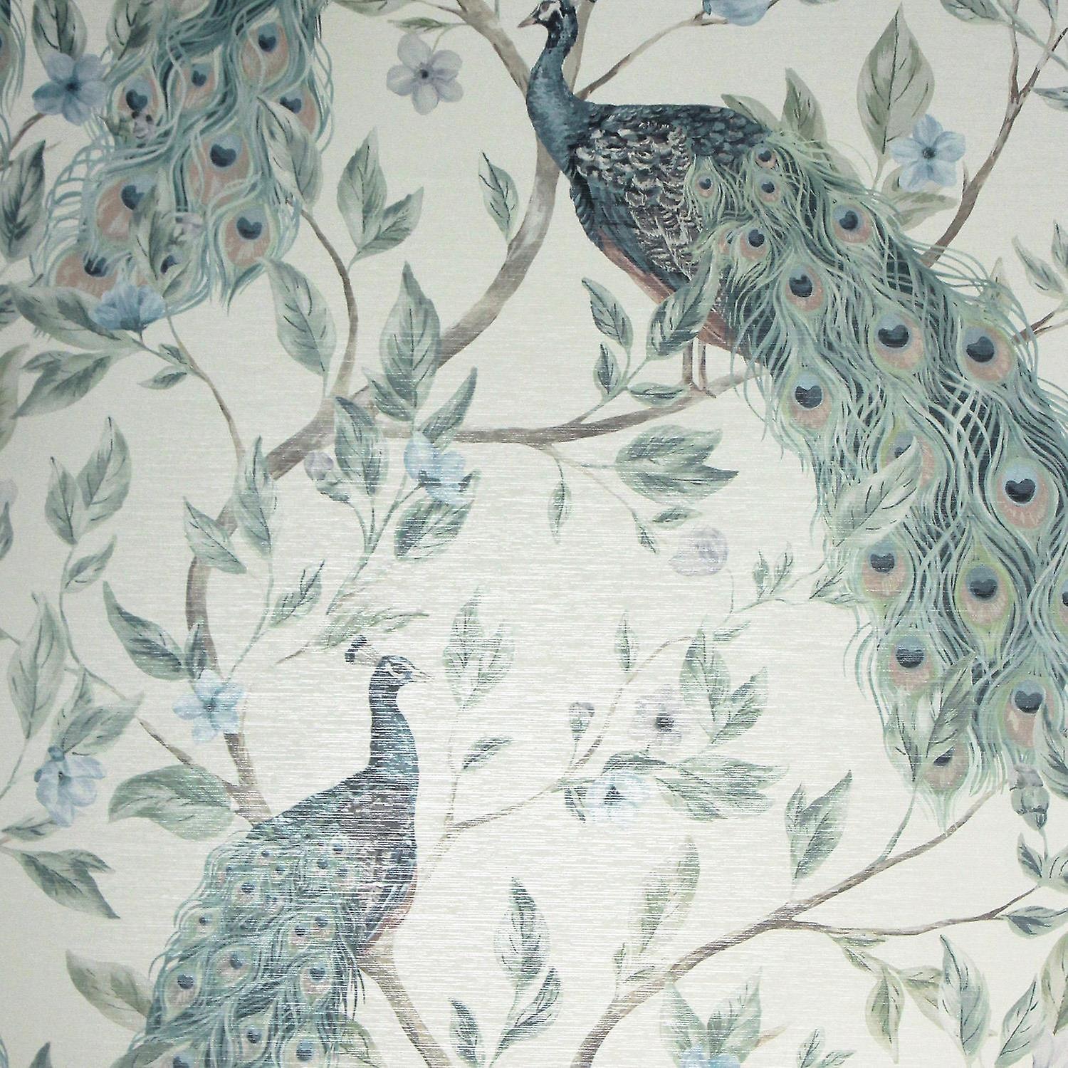 Arthouse Keeka Bird Blauw Behang