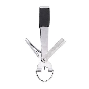 4pcs Multifunktionales Fliegenfischen Quick Knot Tool Line Cutter Clipper Nipper Tackle