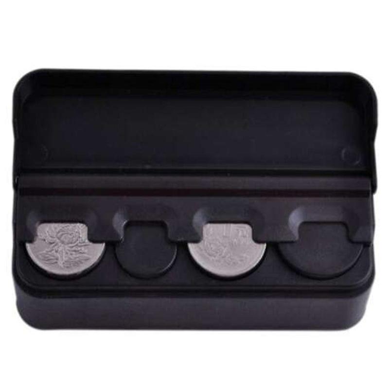 Simple Creative Car Coin Box Black Car Organisers