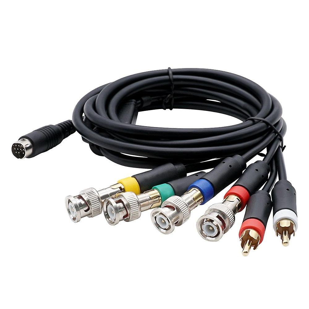 Saturn Rgbs Cable 1.8m Premium High Resolution Game Cable Accessories For Sega Saturn