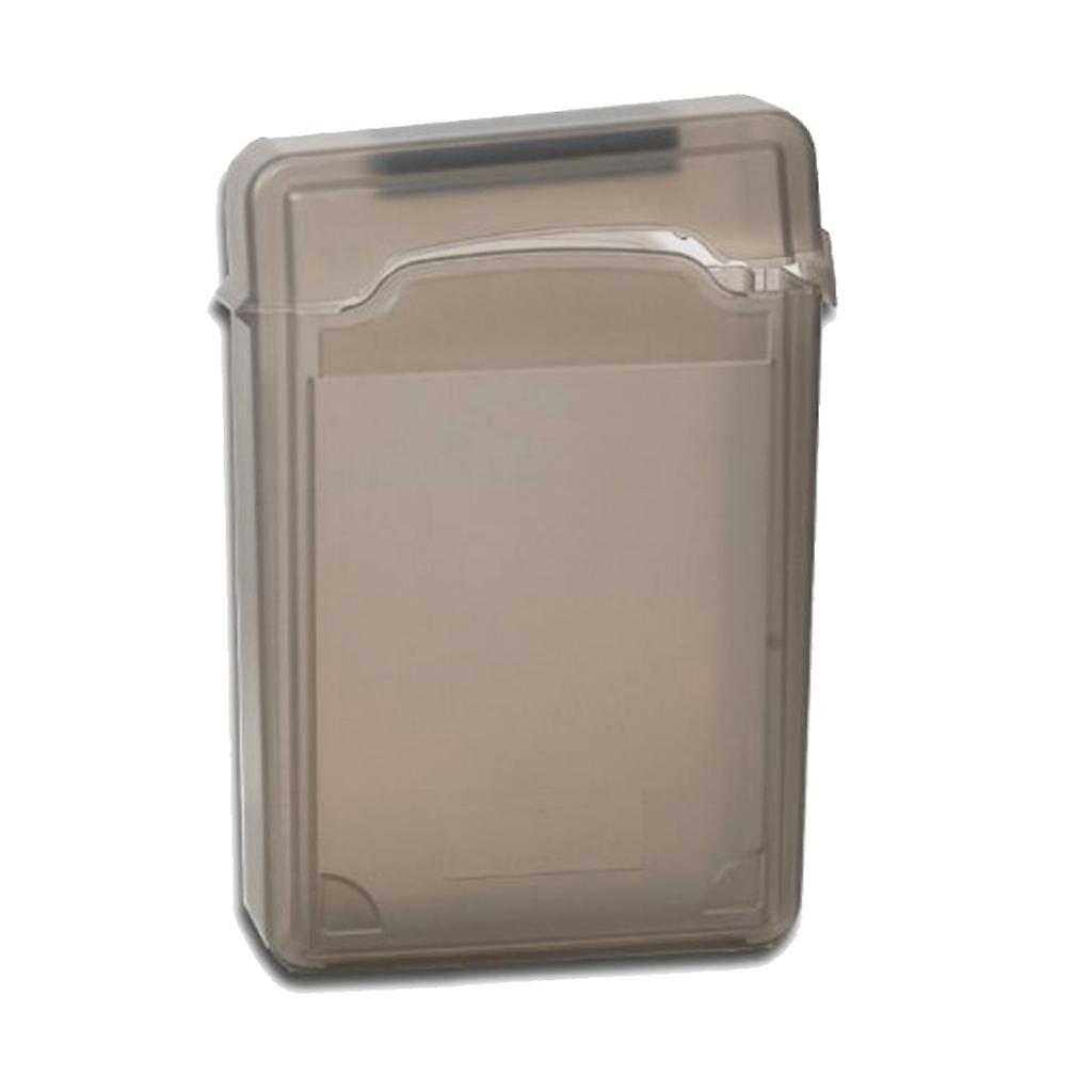 3.5inch Anti-Static HDD Protection Box External Shockproof Case Grey