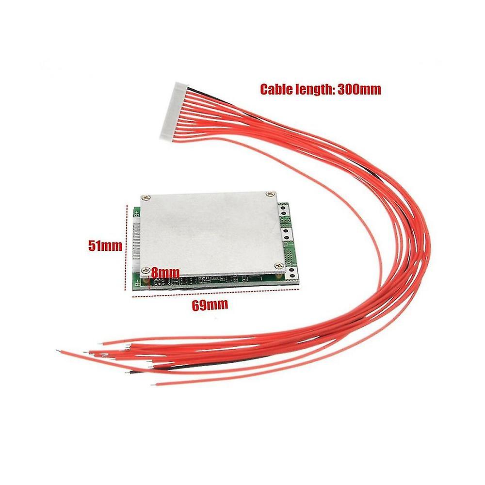 13s 48v 35a Lithium- Battery Charging Bms Protection Board Split With Equalizing Electric Vehicle B
