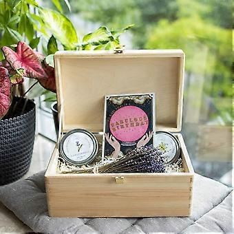 Boîte En Bois Naturel 30x20x14 Cm Avec Couvercle à Charnière - Boîte à Bijoux, Souvenirs Ou Rangement DIY à Personnaliser