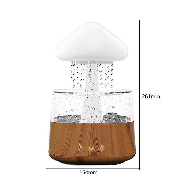 Rain cloud humidifier 450ml essential oil diffuser with 7 colors led lights,nano mist essential oil diffuser & humid