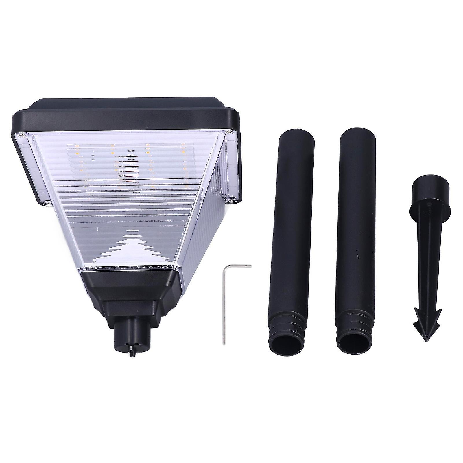 5V 2w Monocrystalline Solar Panel Post Lamp Fixed Waterproof Led Pillar Light Built In Battery