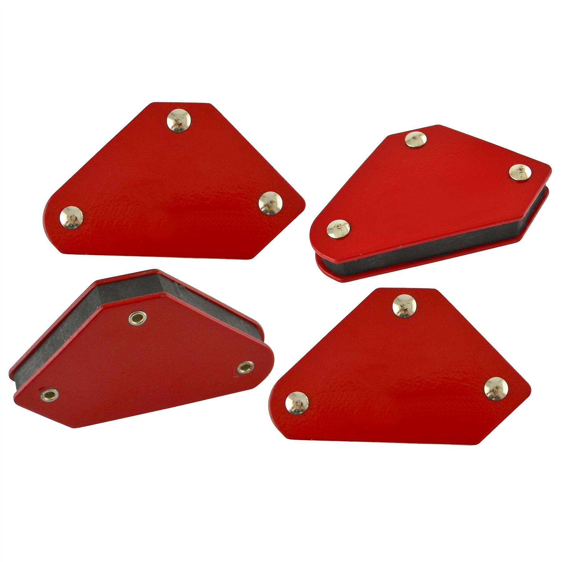 4pc Mini Magnetic Weld Holders Right Angle Soldering Welding Mag Square TE853