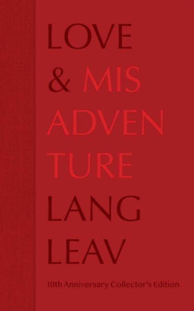 Love & Misadventure 10th Anniversary Collector's Edition - Lang Leav - Hardback - English Book - Poetry