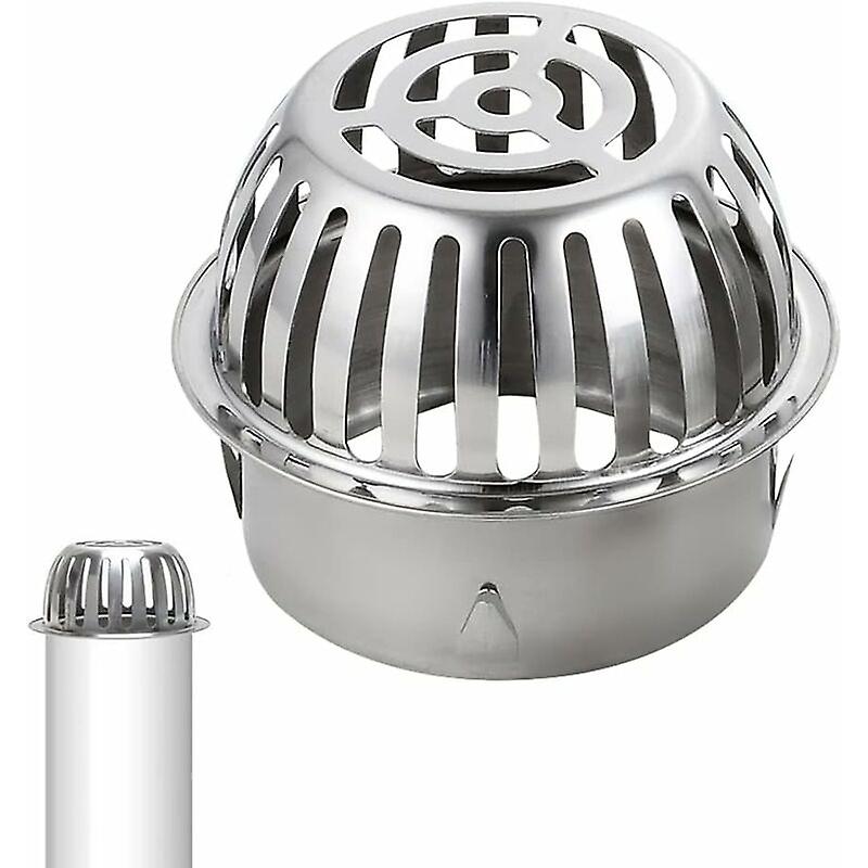 (Diameter : 110mm)304 Stainless Steel Gutter Leaf Guard - Gutter Guard - Leaf Catcher Filter for Roo