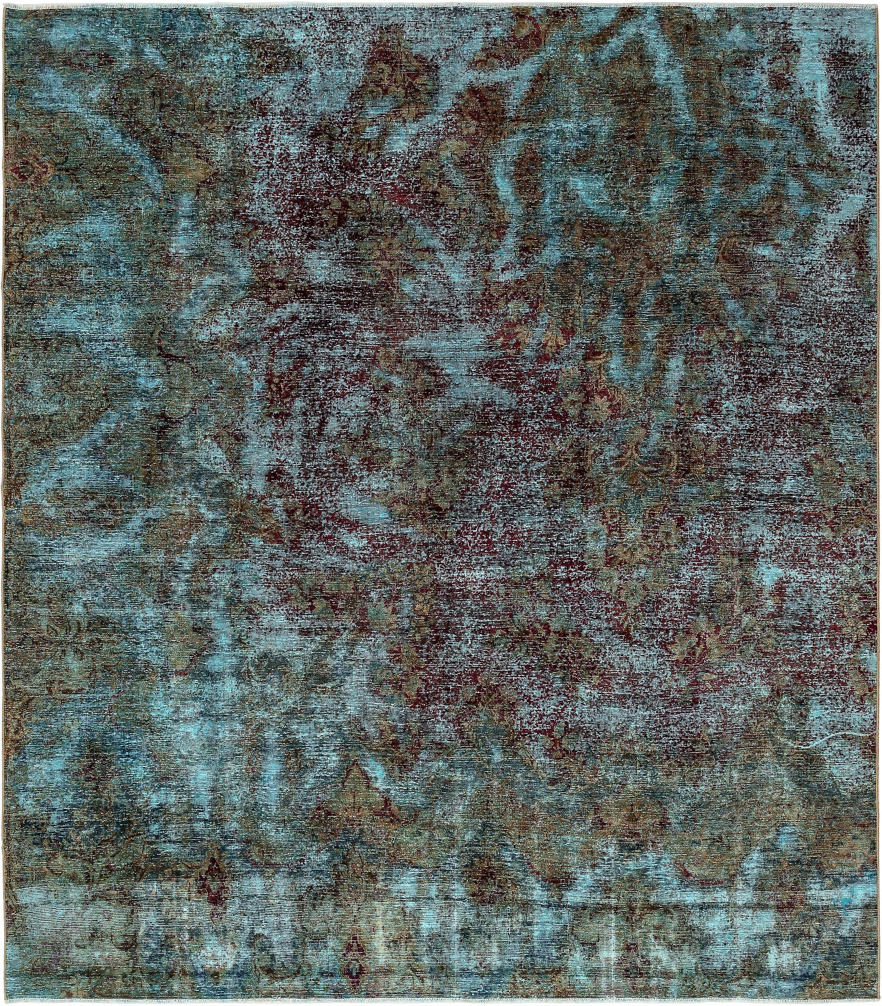 Vidal Vintage Royal 201x226 with Blue Hand Made Central Asia Rug