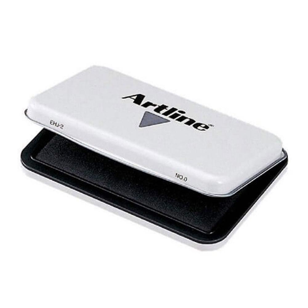 Artline Stamp Pad No. 0 Black Multi Layer No Fade Water Based Dye Stuff ink
