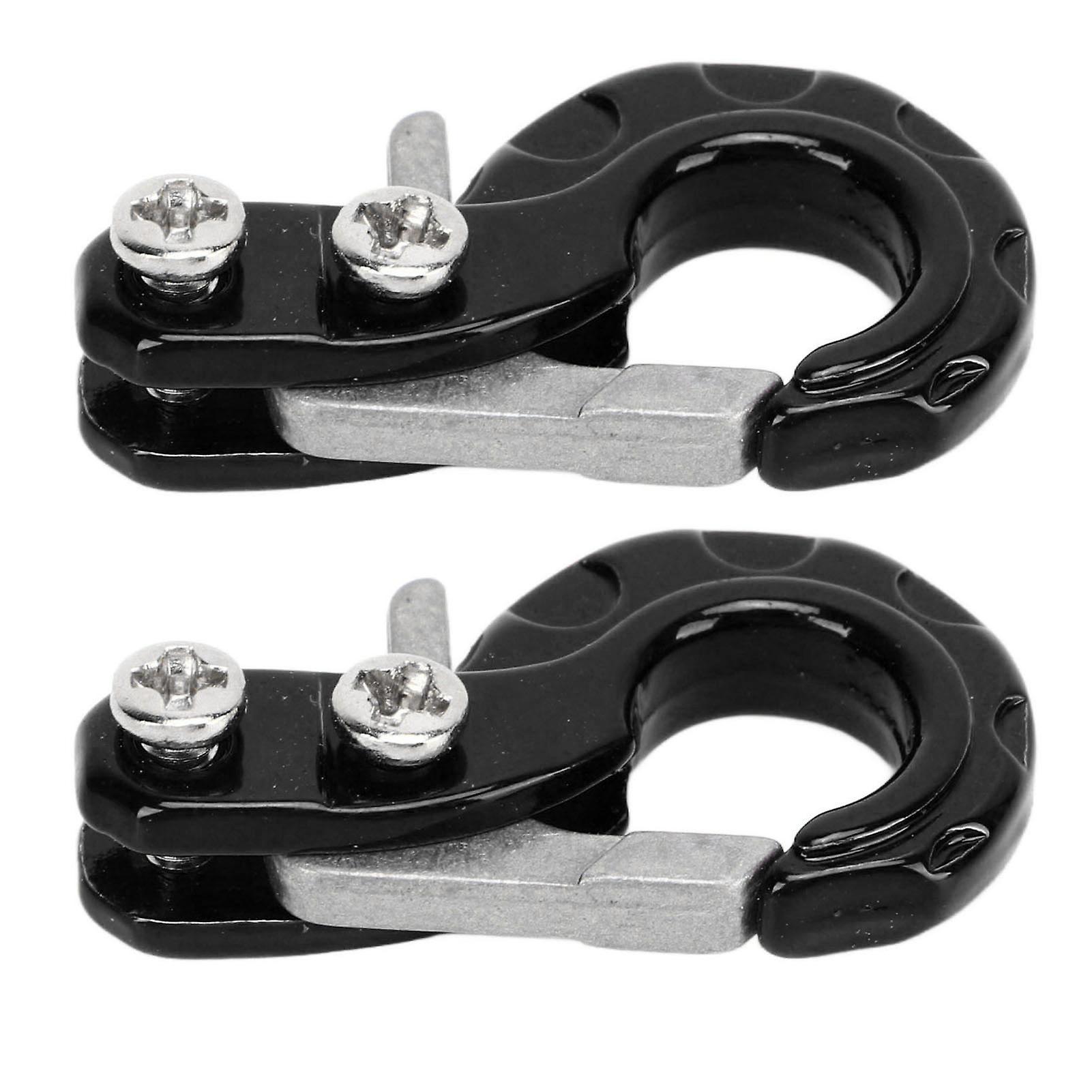 Aluminum Alloy Hook,2PCS Winch Trailer Hooks Trailer Hook Traction Rope Hook Versatile Functionality