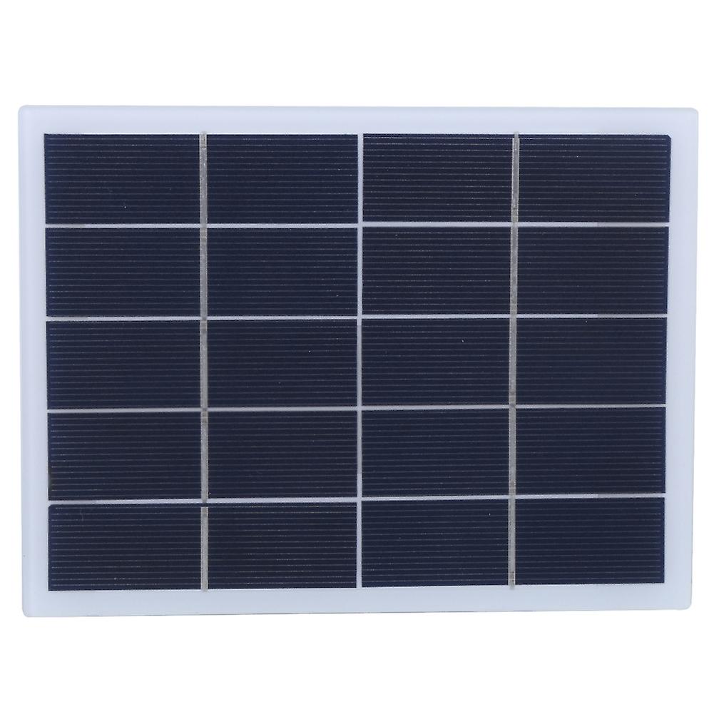 3W 5V Polycrystalline Silicon Solar Panel DC Output Charger Battery Outdoor Garden Light