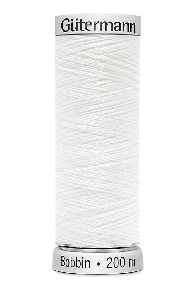 Gutermann Sulky Bobbin Thread 200m 1001 - each