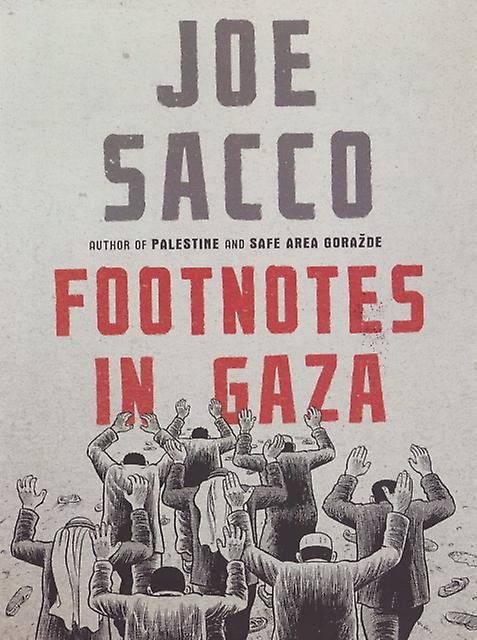 Footnotes In Gaza by Joe Sacco Paperback