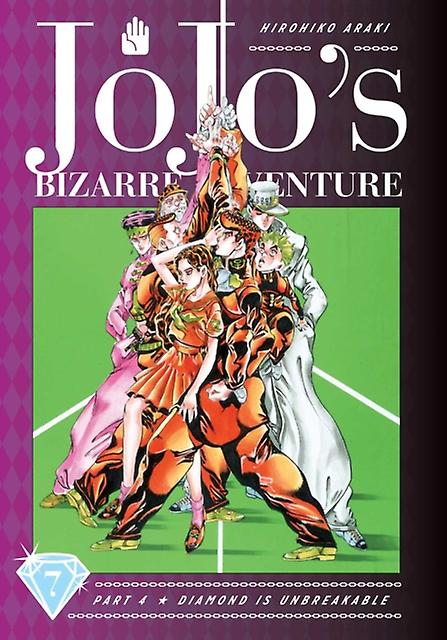 Jojos Bizarre Adventure Part 4diamond Is Unbreakable Vol. 7 by Hirohiko Araki Hardback Book