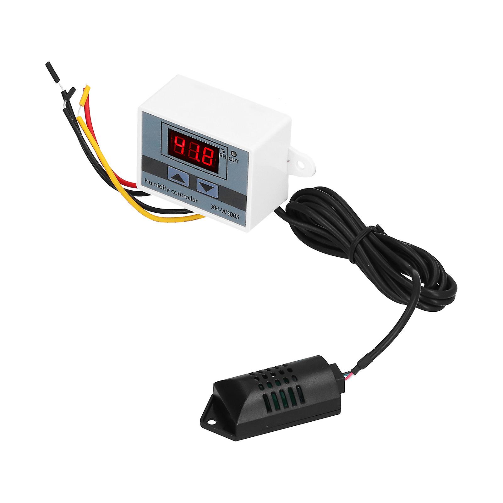 Digital Humidity Controller Module LED Hygrometer Sensor Control Switch 0~99% RH XHW3005 24V