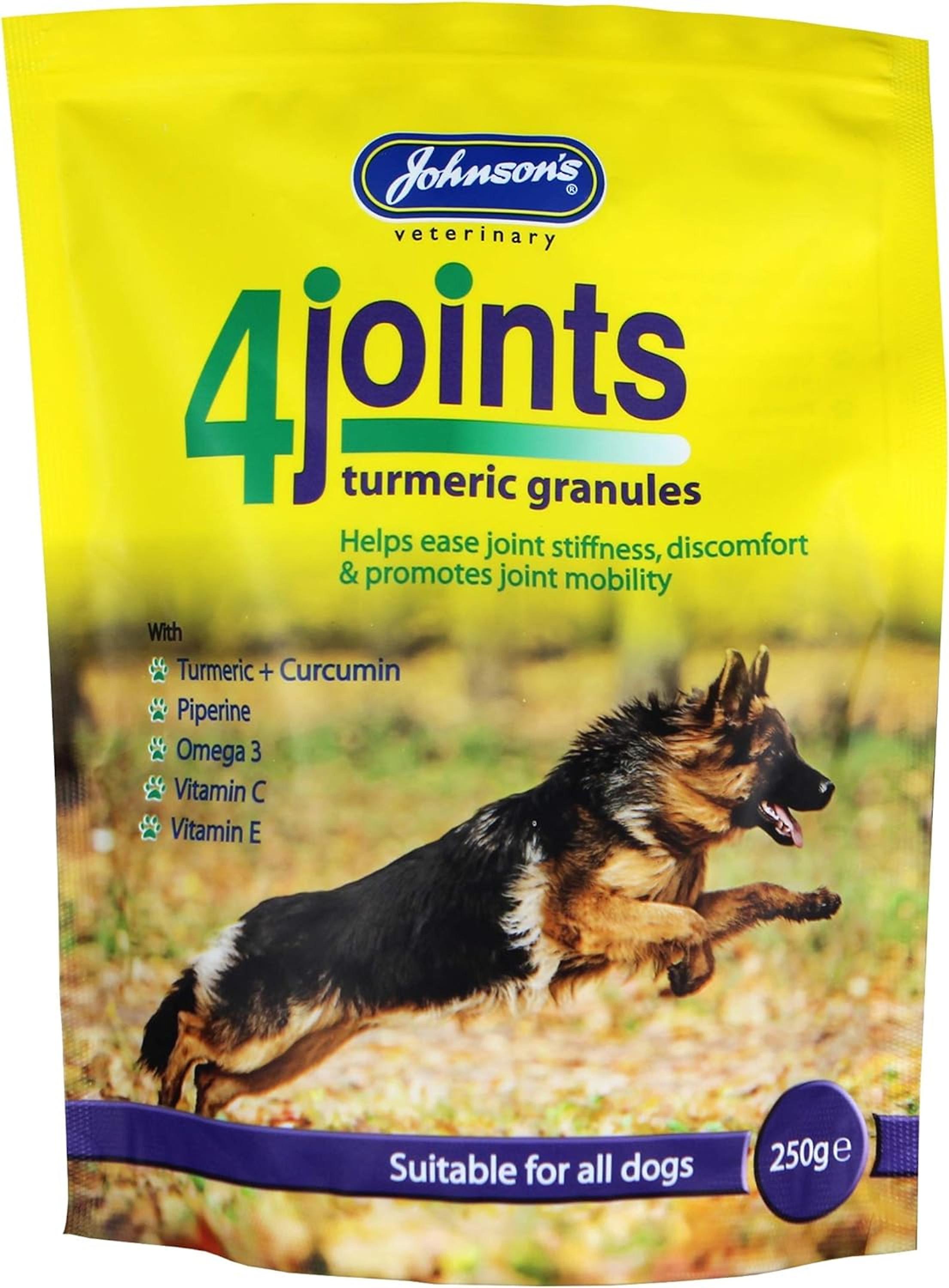 Johnson's 4joints Dog Turmeric Granules Joint Support 250g