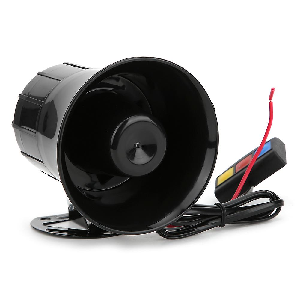 12V 30W Car 3 Tones Loud Horn Speaker Car Speaker Electronic Warning Siren Ambulance Blaring