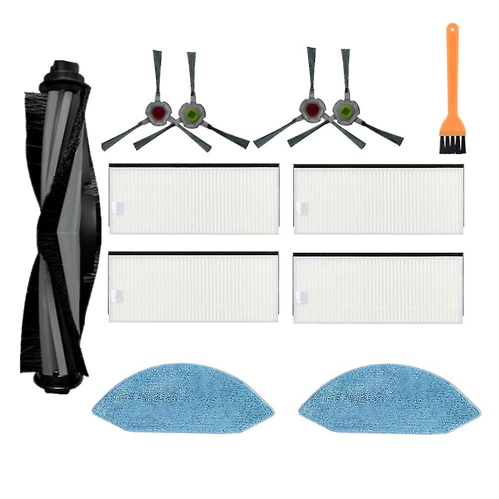 For Ecovacs Deebot Ozmo U2 Dgn22 Main Side Brush Hepa Filter Robot