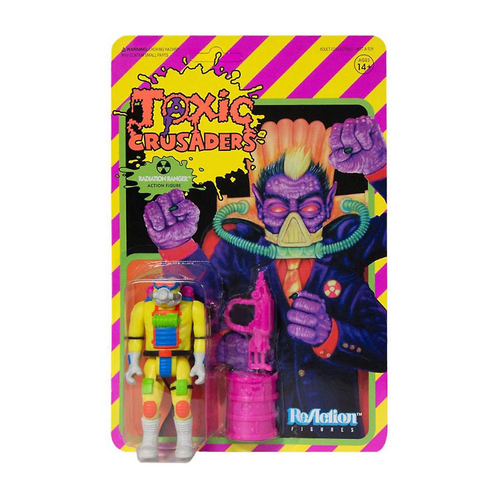 Toxic Crusaders Radiation Ranger Highly Collectable ReAction 3.75" Figure