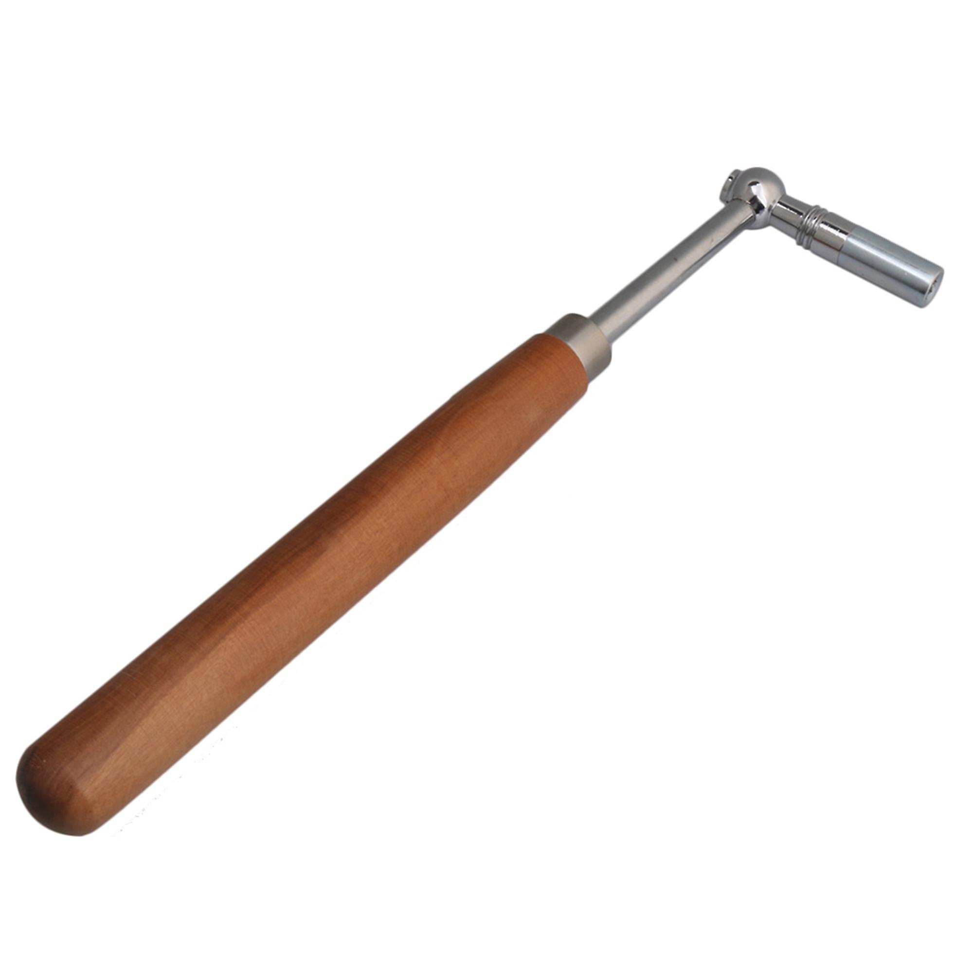 Helpful Jujube Wrench L-shape Piano Stainless Steel Tuning Wooden Hammer