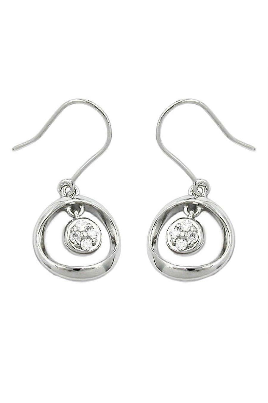 Hook Earrings With Zirconia Silver 925 - Gl91318