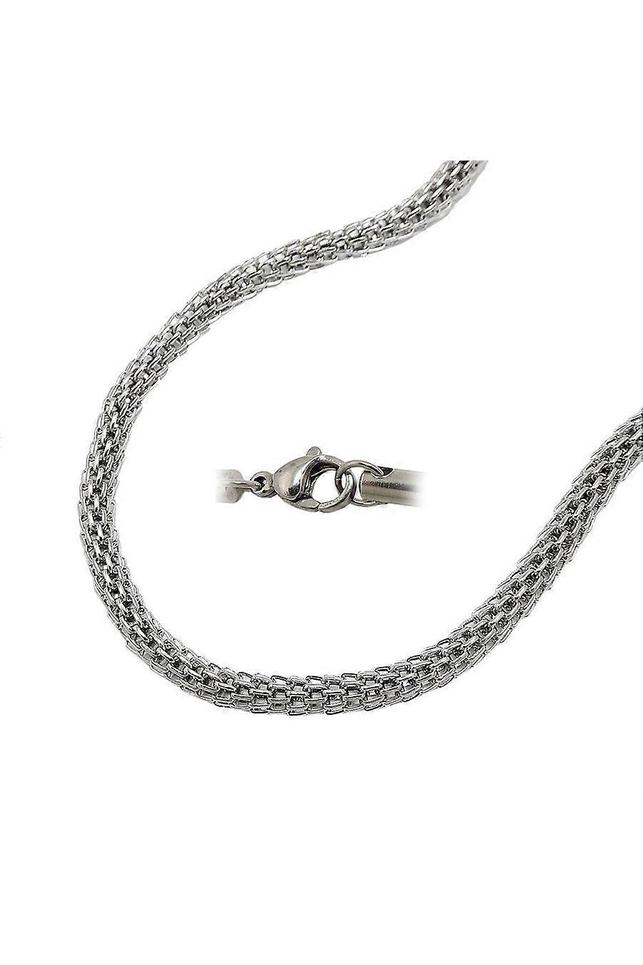 Necklace Mesh Link Chain Stainless Steel - Gl03388-50