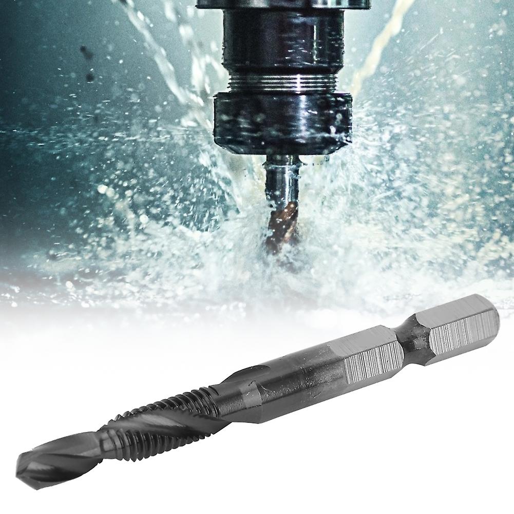 Multifunctional M6 X 1 TiAIN Tap Screwdriver & Drilling Bit Set