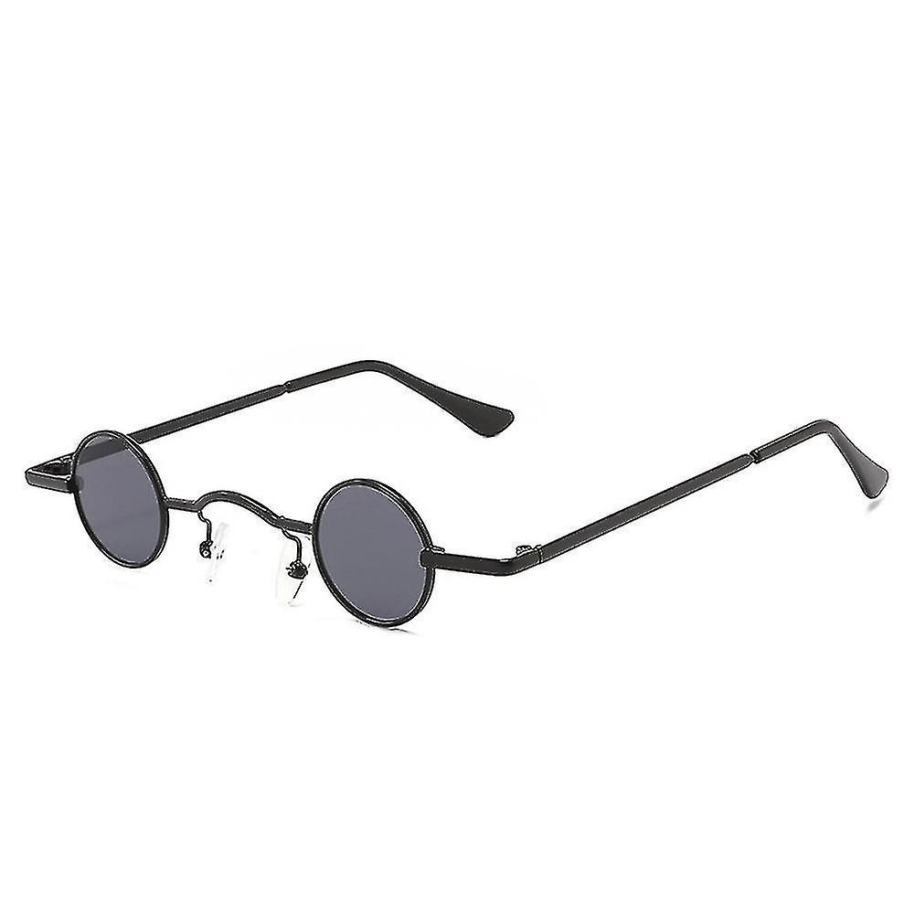 Retro Mini Round Metal Small Framed Sun Glasses