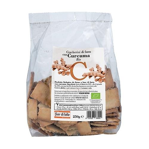 Spelled crackers with turmeric 250 g