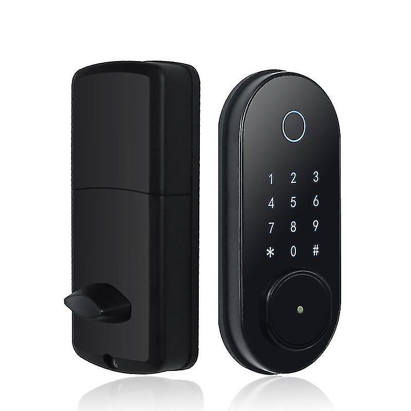 Waterproof Ttlock Biometric Fingerprint Security Intelligent Smart Bluetooth App Password Electronic Door Lock