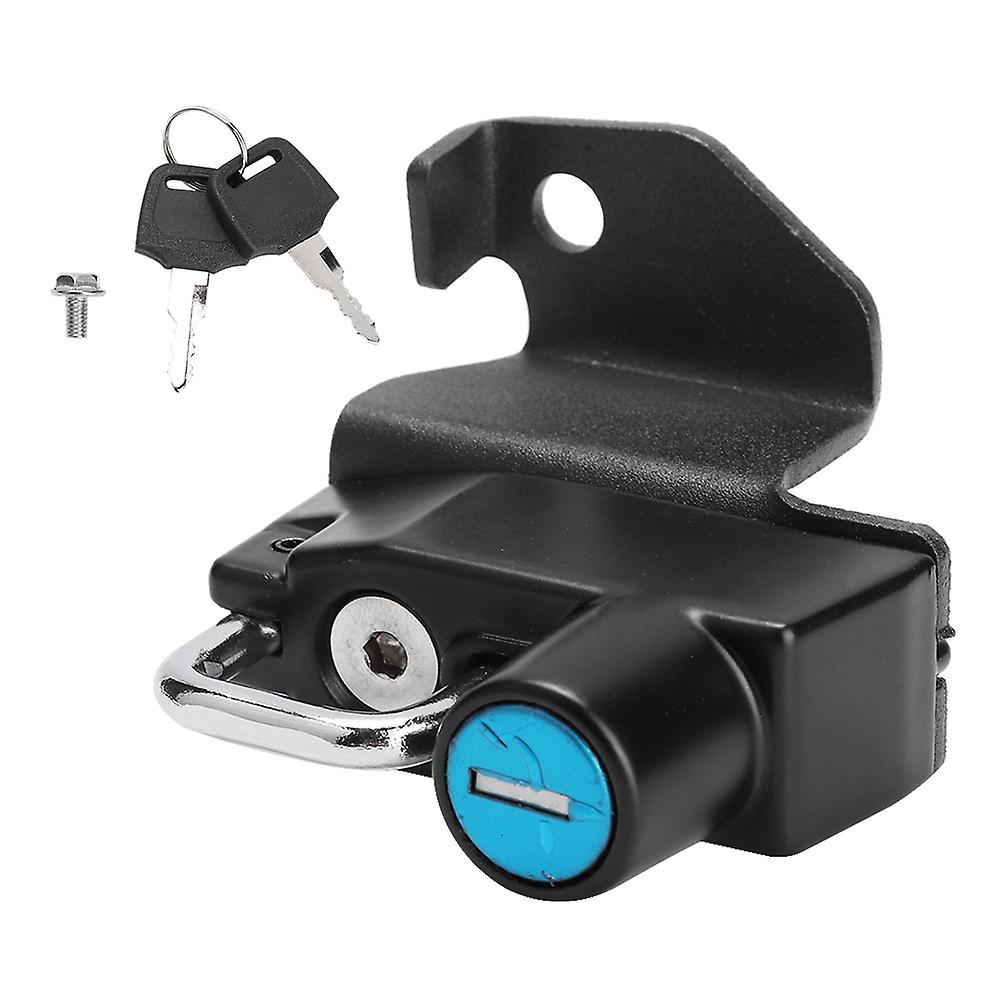 Helmet Lock, Samfox Aluminum Alloy Motorbike Helmet Lock with 2 Keys Comaptible with Ka-wa-sa-ki Vul-can S 2015-2019