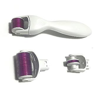 |3 in 1 Mikro-Nadelrollen-Set - Weiß