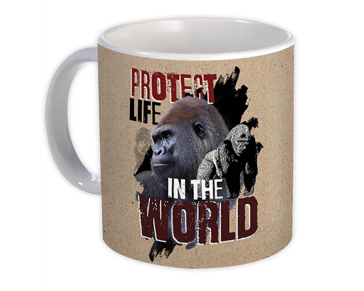 Gift Mug: Protect Life World